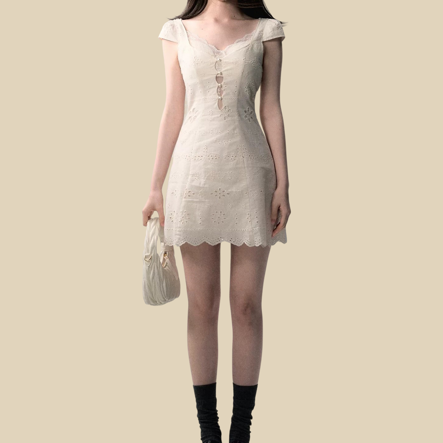 Primrose Eyelet Dress