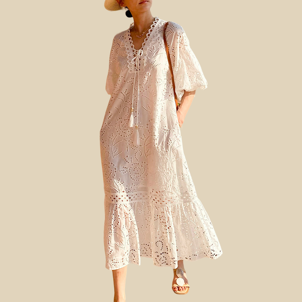 Laced Evening Gown