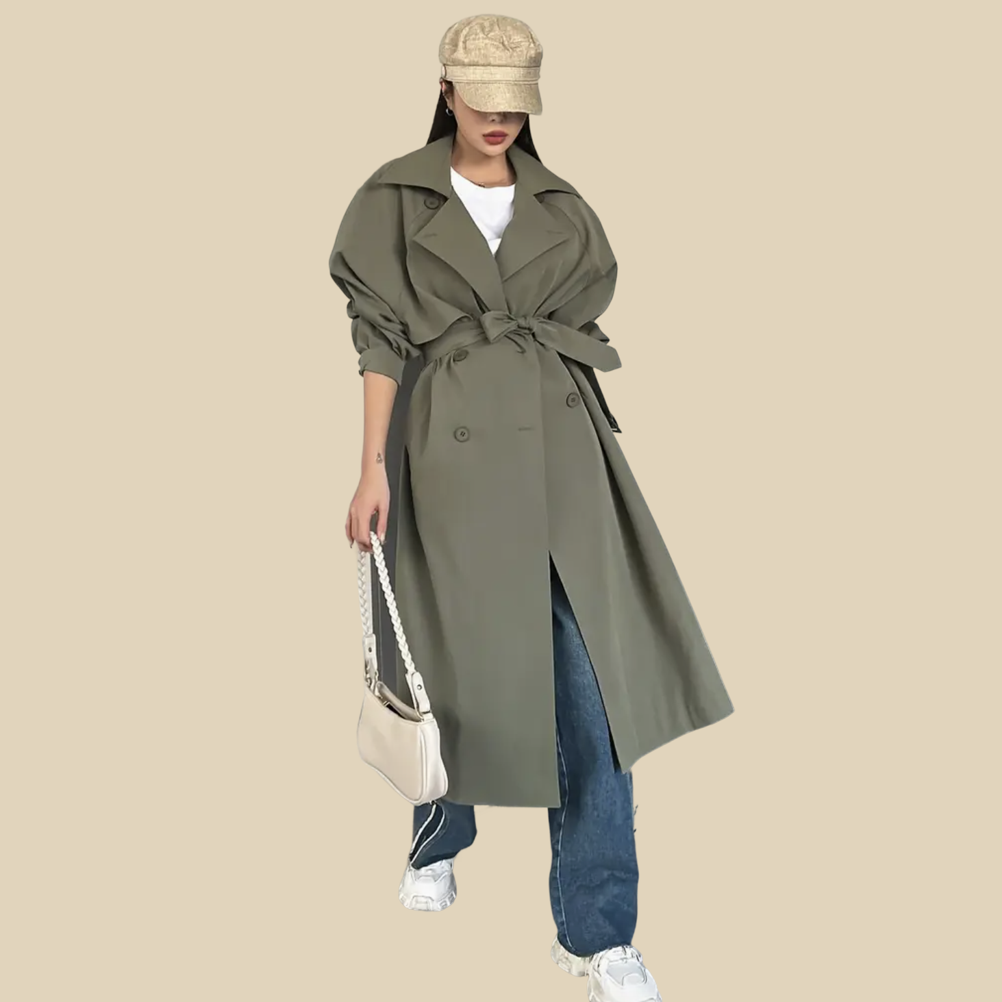Longline Trench Coat