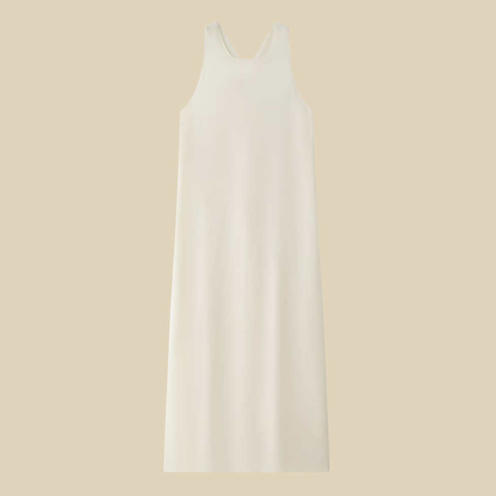 Open Back Maxi Dress