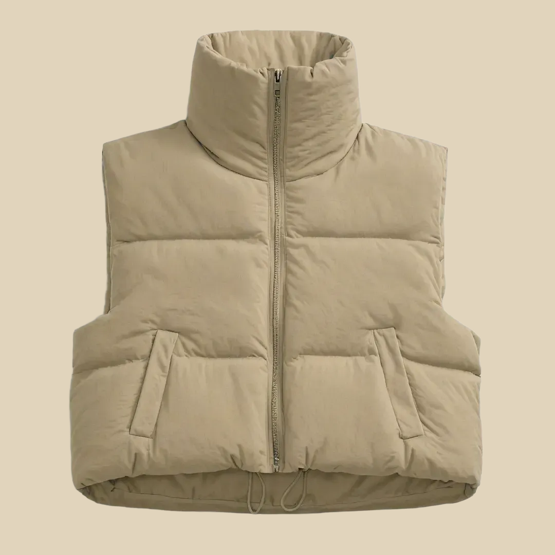 Sleeveless Thermal Puffer Vest
