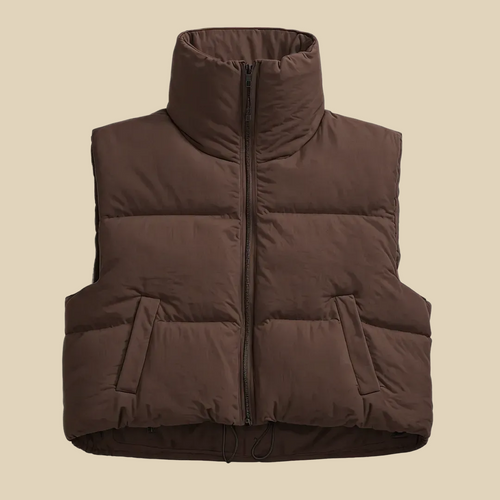 Sleeveless Thermal Puffer Vest