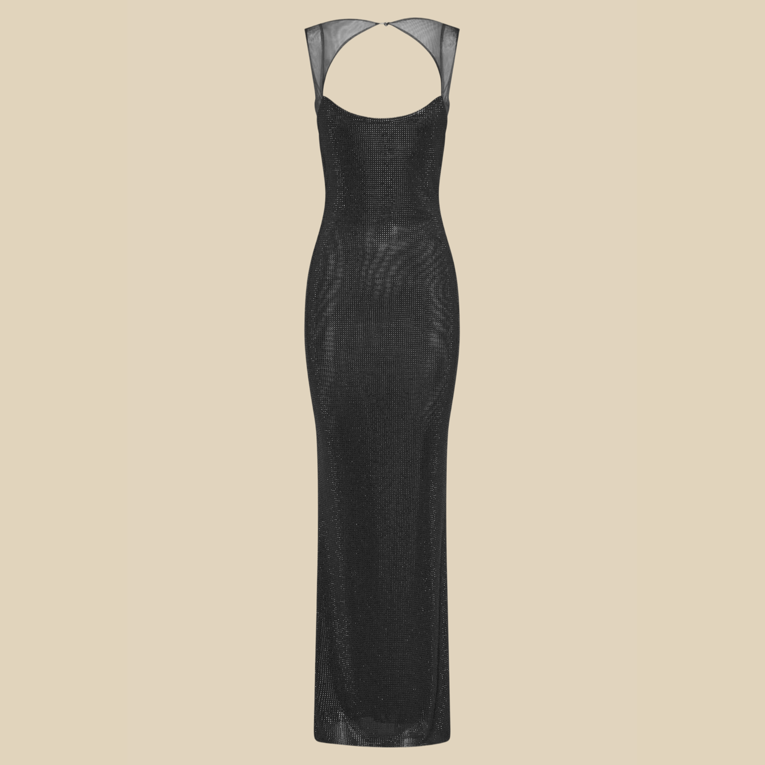 Crisscross Open Back Maxi Dress
