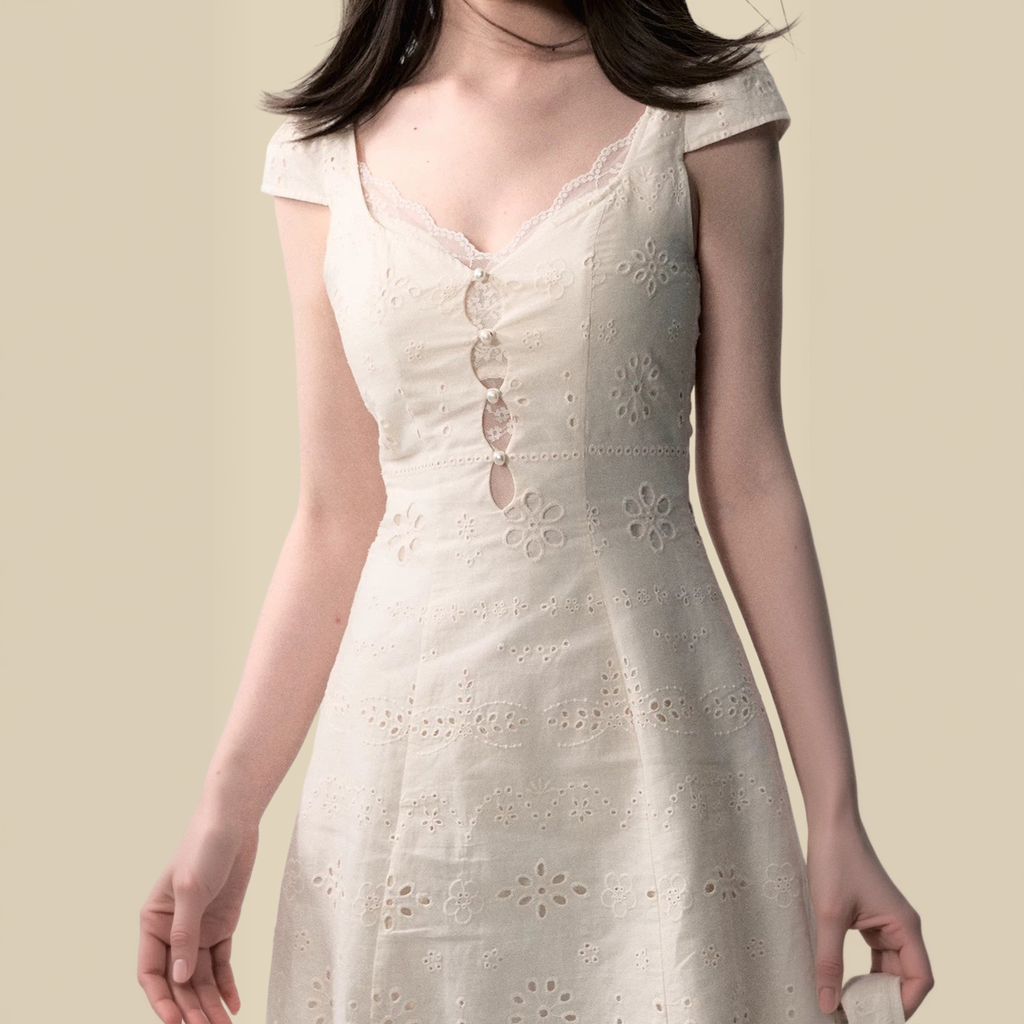 Primrose Eyelet Dress