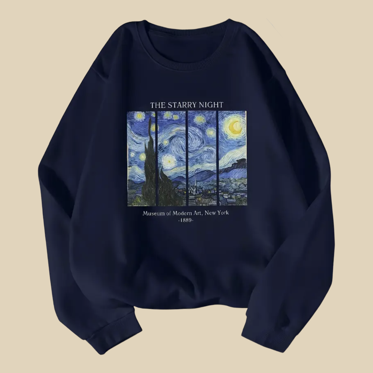 Starry Night Graphic Sweatshirt