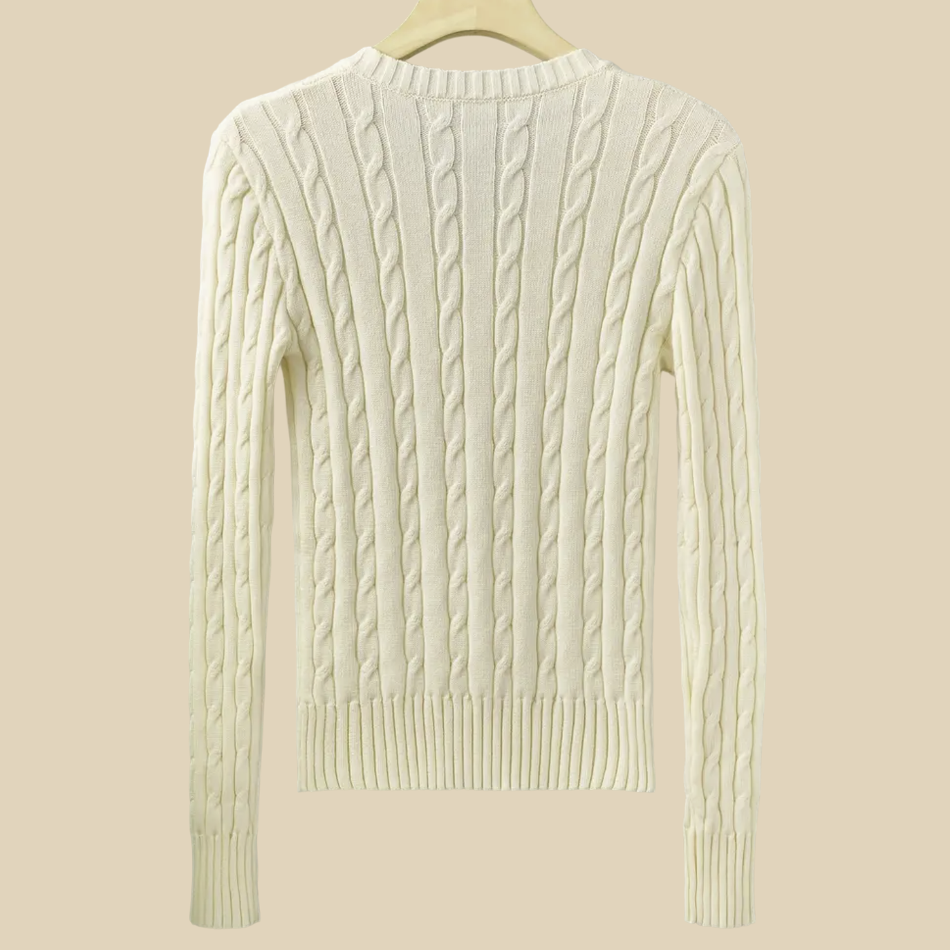 Knit V-Neck Sweater