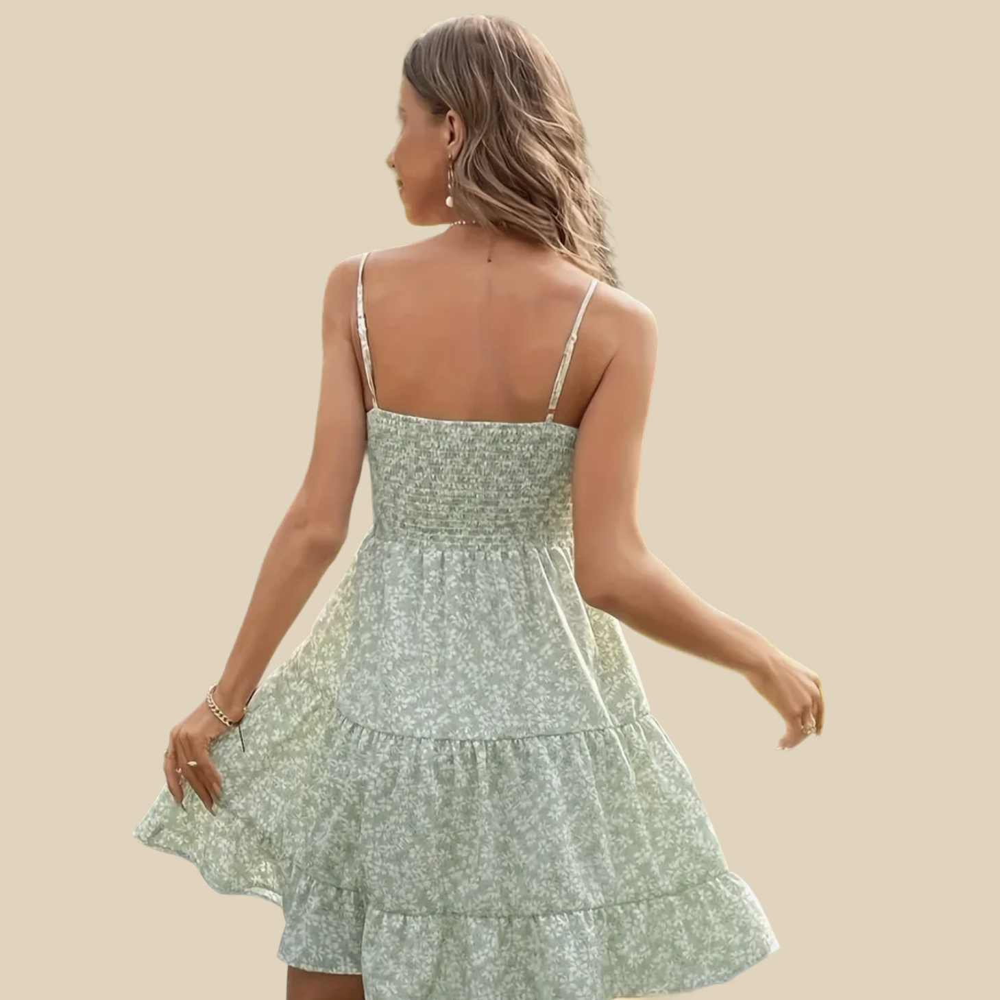 Floral Tiered Sundress