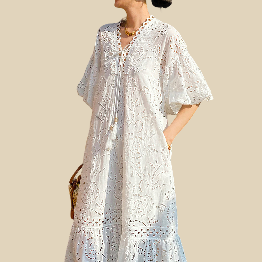 Laced Evening Gown