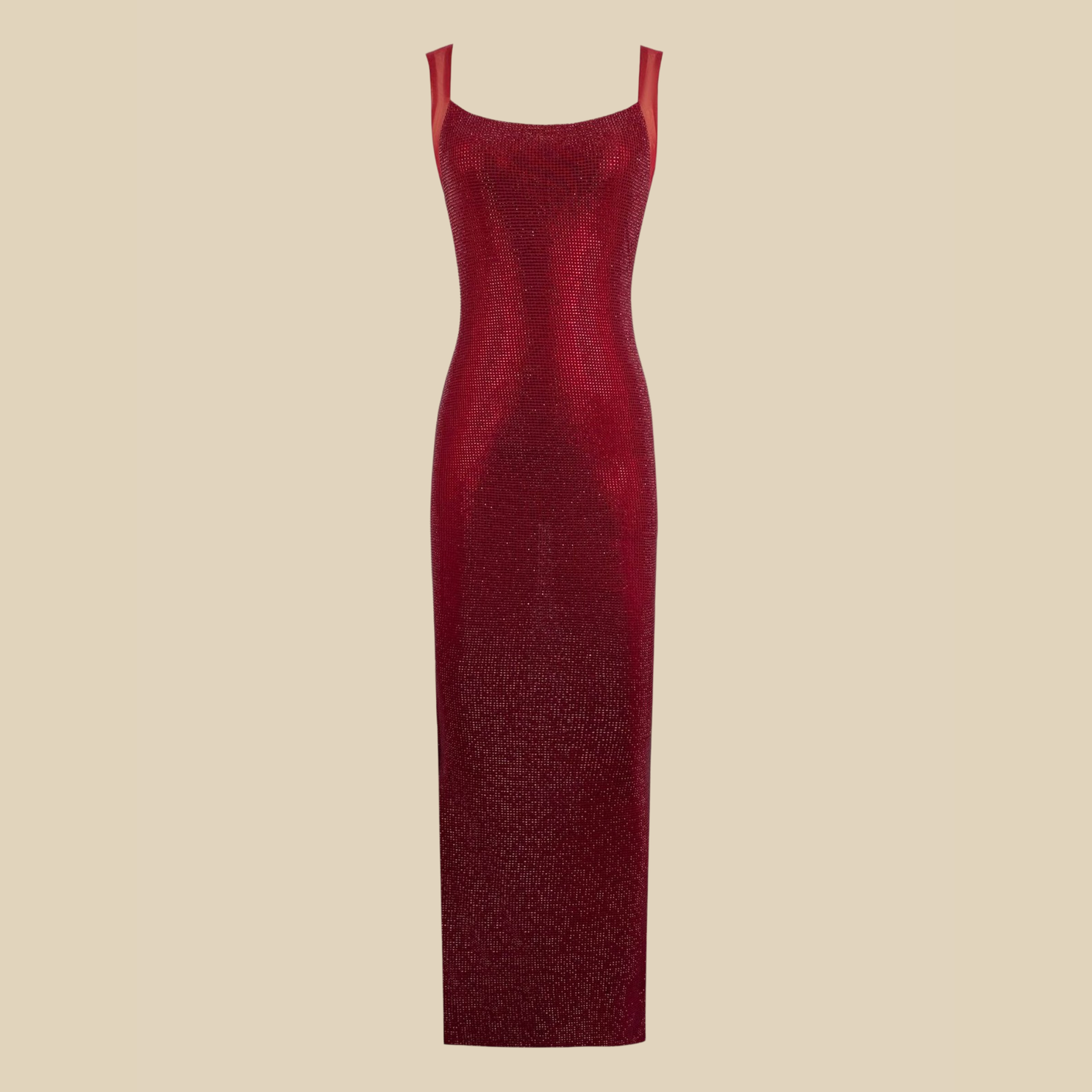 Crisscross Open Back Maxi Dress